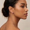 image:imageEVEVIC Austrian Crystal Square Clip On Earrings for WomenRed