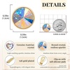 image:imageEVEVIC Round Austrian Crystal Clip On Earrings for WomenAurora Borealis