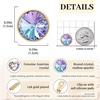 image:imageEVEVIC Round Austrian Crystal Clip On Earrings for WomenVitrail Light